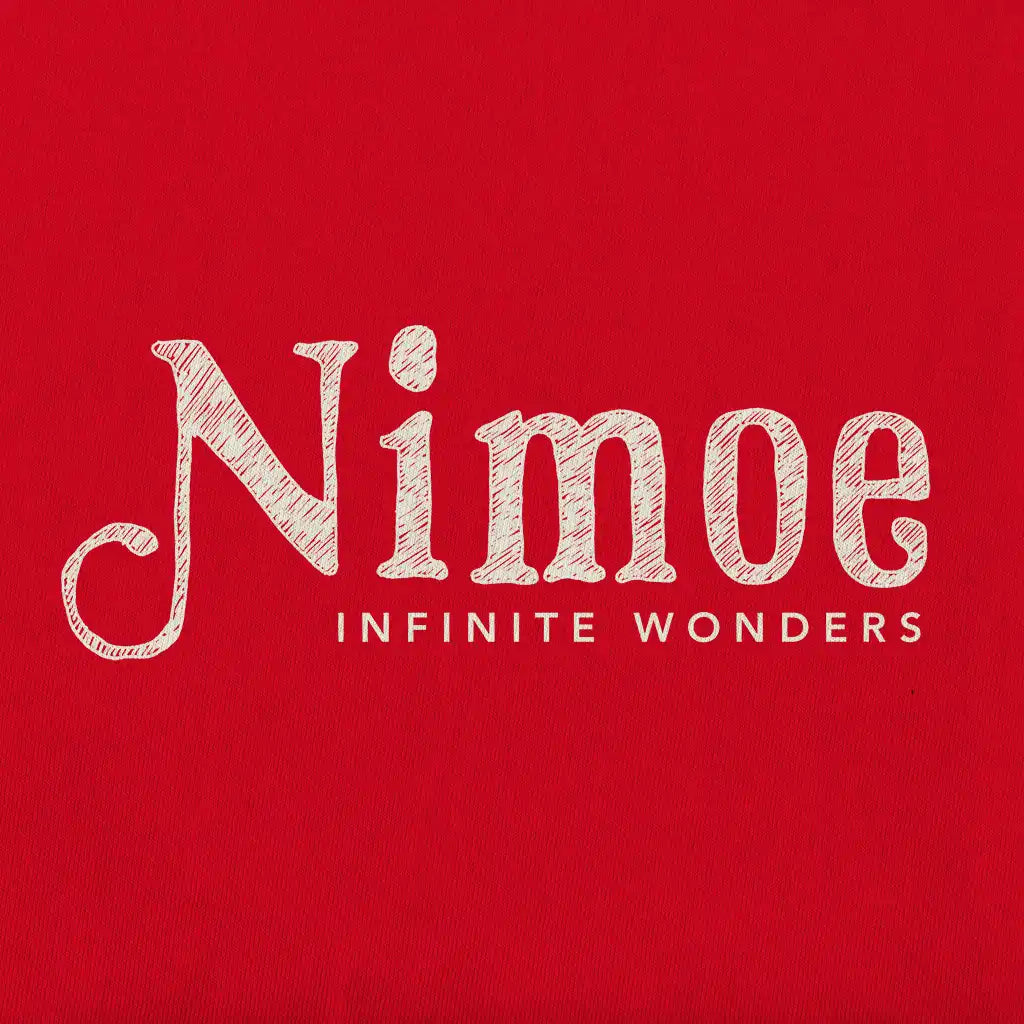 Design of Nimoe N.05 displaying Nimoe logo design handmade typography design.